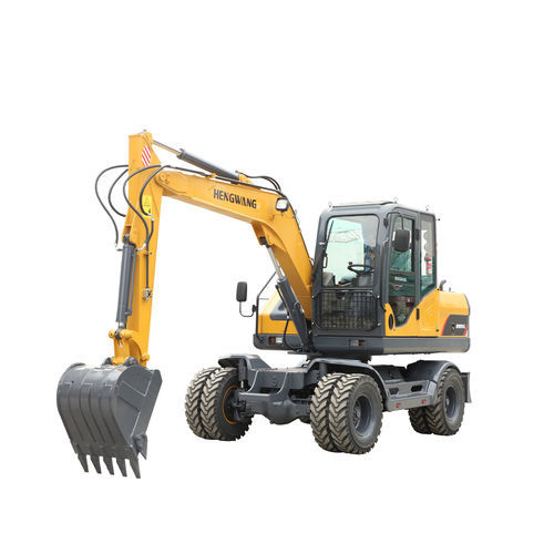 Excavadora con neumáticos - HWL80 - Shandong Hengwang Group Co., Ltd. - intermedia / diésel