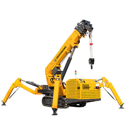 Minigrúa con motor diésel - HW300 - Shandong Hengwang Group Co., Ltd. - con orugas / telescópica / de elevación