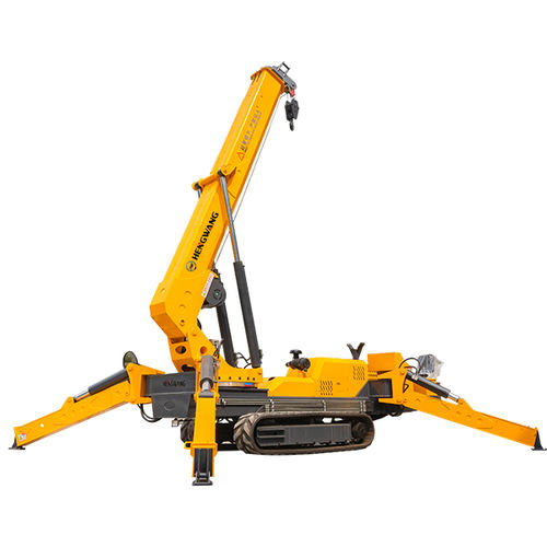 Minigrúa con orugas - HW1000 - Shandong Hengwang Group Co., Ltd. - telescópica