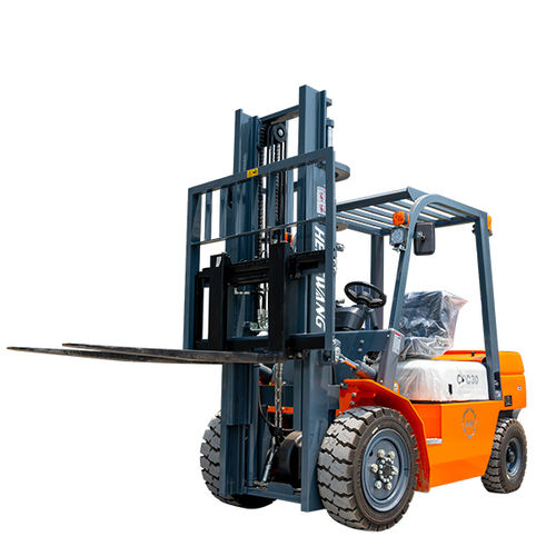 Carretilla elevadora diésel - HW-3T - Shandong Hengwang Group Co., Ltd. - con operador sentado / compacta / con 4 ruedas