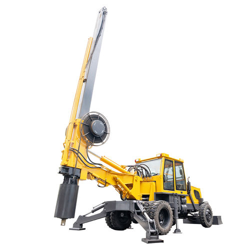 Perforadora geoctécnica - HWF-20M - Shandong Hengwang Group Co., Ltd. - multifunción / de pozo geotérmico / sobre ruedas