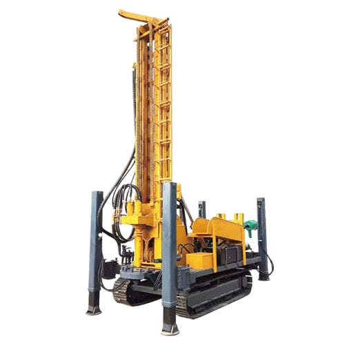 Perforadora de pozo - HQZ-800L - Shandong Hengwang Group Co., Ltd. - con orugas / rotativa / hidráulica