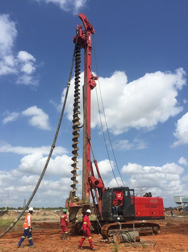 Perforadora rotativa - CH 450 – CFA/WPD - Comacchio - CUMMINS / con motor diésel