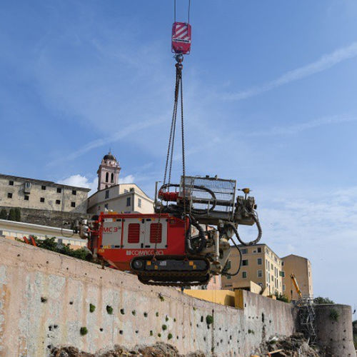 Perforadora con orugas - MC 3 - Comacchio - rotativa