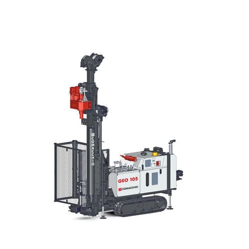 Perforadora con barrena continua - GEO 105 - Comacchio - de extracción de testigos / sonda / geoctécnica