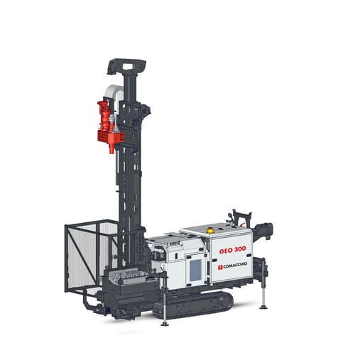 Perforadora con orugas - GEO 300 - Comacchio - rotativa