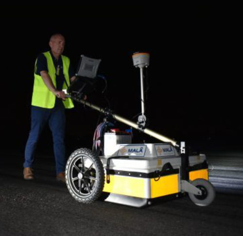 Georradar de cartografía - MIRA - Mala - para la detección de redes