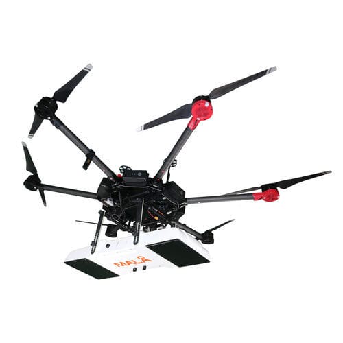 Georradar para la detección de redes - GeoDrone 600 - Mala