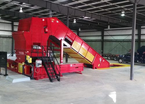 Prensa de balas para plástico - REB-2 series - SIERRA - para residuos / para metales / horizontal