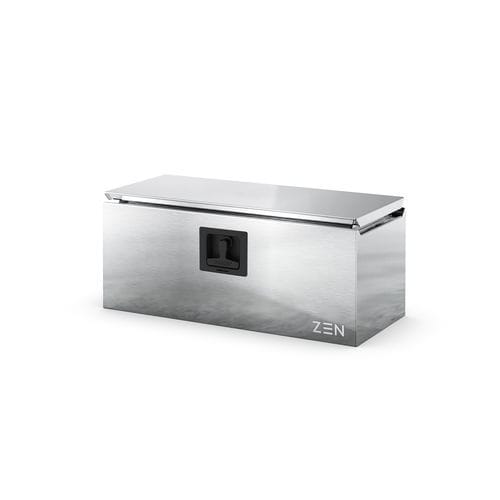 Caja de herramientas para vehículos - Z74 open-top - DAKEN SPA - para remolque / con asas / de acero inoxidable