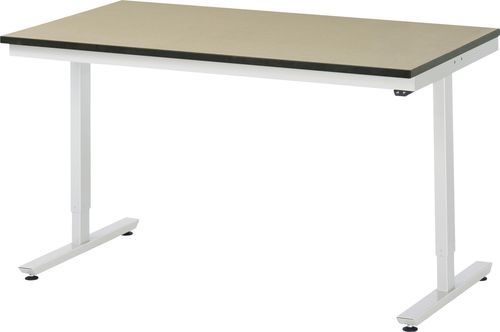 Banco de trabajo de acero - 08-AT-150-080-F - RAU - para taller / con tablas / de altura regulable