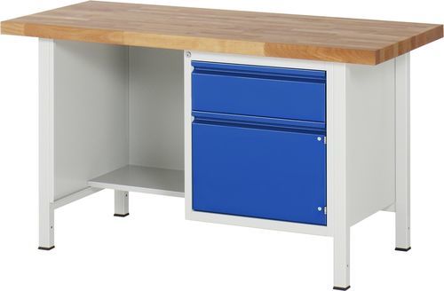 Banco de trabajo de haya - 8455 - RAU - para taller / industrial / con cajones