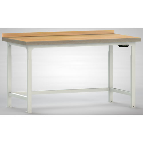 Banco de trabajo de haya - WPJL01-15M45-X3D01 - KLW LUTZ - totalmente soldado / de altura regulable / eléctrico