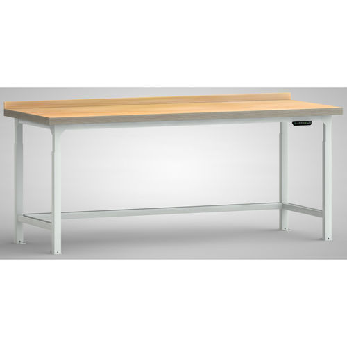Banco de trabajo de haya - WPJL01-20M45-X3D01 - KLW LUTZ - para taller / totalmente soldado / de altura regulable