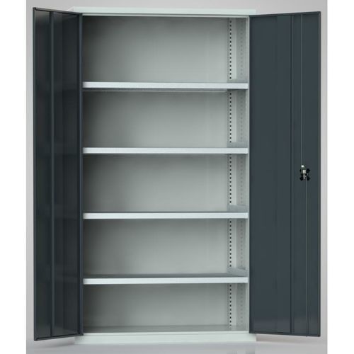 Armario de almacenamiento - 7FW-PP2000TD-0001XPB - KLW LUTZ - de suelo / de puertas batientes / de 2 puertas