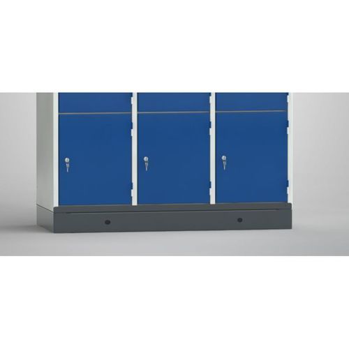 Armario de almacenamiento - HS100-1200-500 - KLW LUTZ - montado en superficie