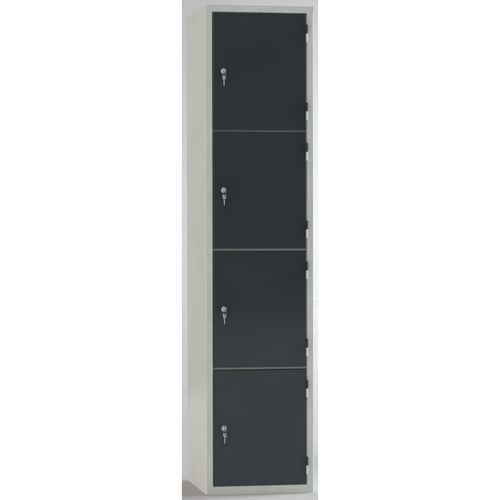 Armario de almacenamiento - 08/87S-4 - KLW LUTZ - de suelo / con puerta / con puerta transparente