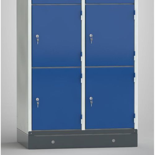 Armario de almacenamiento - HS100-800-500 - KLW LUTZ - de suelo / de acero