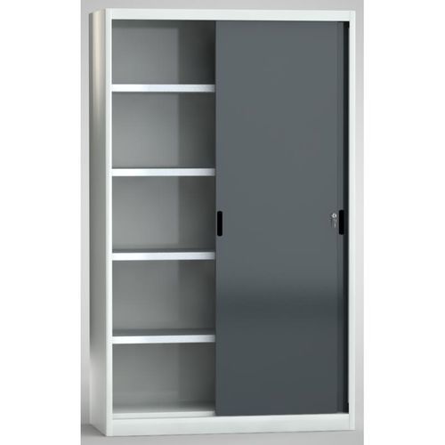 Armario de almacenamiento - 7SN-QL2000TB-2012XRB - KLW LUTZ - de suelo / de puertas correderas / con paneles correderos