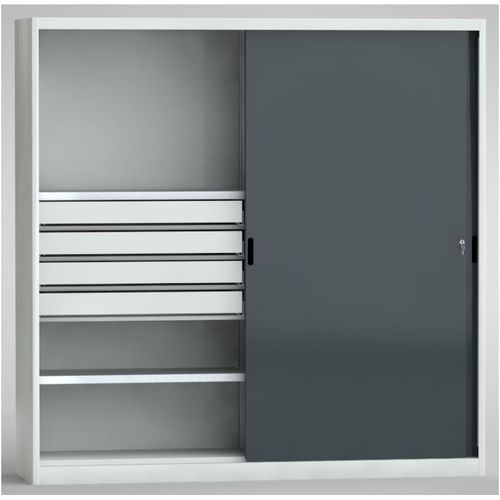 Armario de almacenamiento - 7SN-UL2000TB-20S4MRB - KLW LUTZ - de taller / de suelo / con 4 cajones