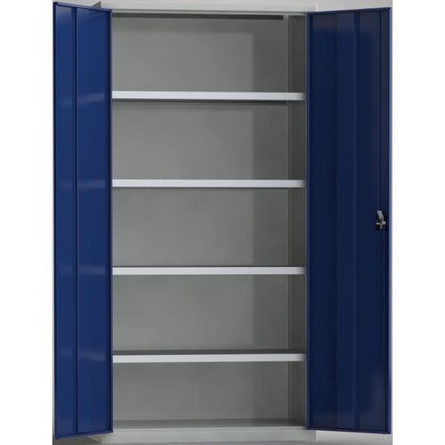 Armario de almacenamiento - 7FN-NA2000TD-0204XRB - KLW LUTZ - de suelo / de 2 puertas / con estantes