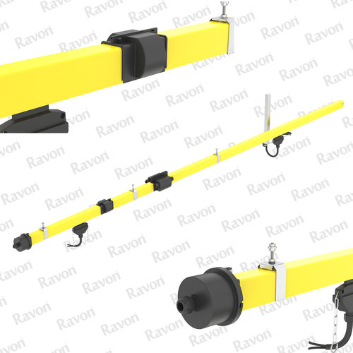 Riel conductor de cobre - Rvn-Q - RAVON CRANE EQUIPMENT - cerrado / IP23 / robusto