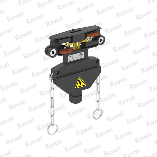 Conector de alimentación eléctrica - Rvn-Q 107 - RAVON CRANE EQUIPMENT - para corrientes fuertes / de cobre / para la industria