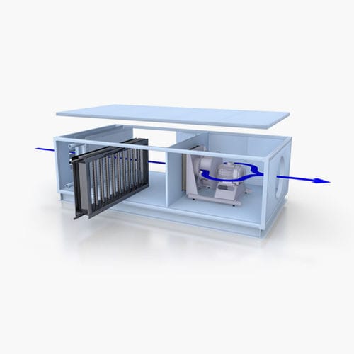 Humidificador de aire - Diphusair MT2 - FISAIR - de vapor / fijo