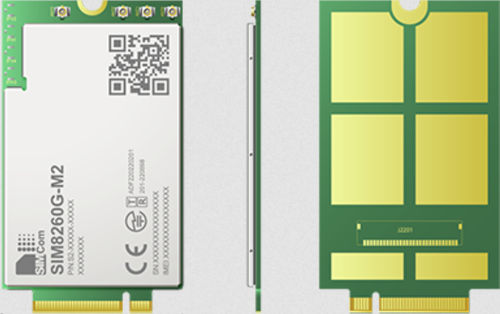 Módulo inalámbrico 5G - SIM8260G-M2 - SIMCom Wireless Solutions Ltd. - para la transmisión de datos / USB / PCIe