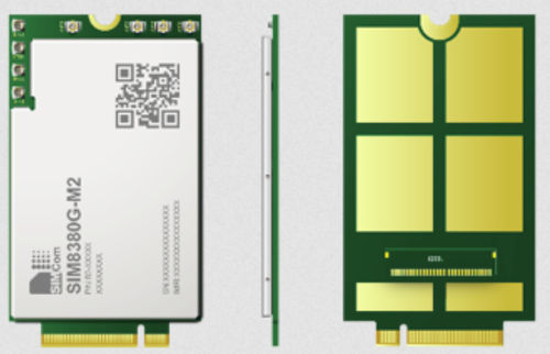 Módulo inalámbrico 5G - SIM8380G-M2 - SIMCom Wireless Solutions Ltd. - USB / de datos / PCIe