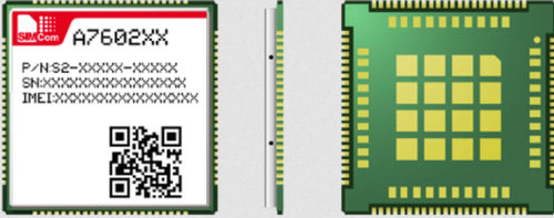 Módulo inalámbrico 4G - A7602E - SIMCom Wireless Solutions Ltd. - USB / LTE / 3G