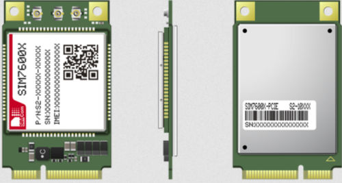 Módulo inalámbrico 4G - SIM7600 series - SIMCom Wireless Solutions Ltd. - USB / LTE / PCIe