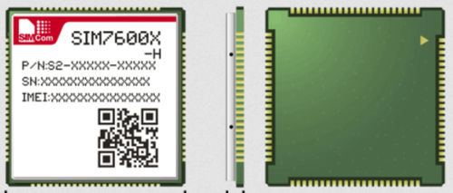 Módulo inalámbrico 4G - SIM7600X-H series - SIMCom Wireless Solutions Ltd. - USB / LTE / 3G