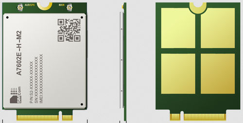 Módulo inalámbrico 4G - A7602E-H-M2 - SIMCom Wireless Solutions Ltd. - USB / LTE / GPRS