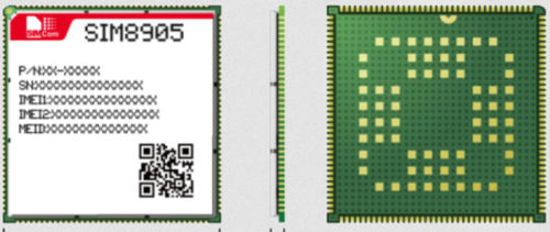 Módulo inalámbrico LTE - SIM8905X  - SIMCom Wireless Solutions Ltd. - USB / de datos / GNSS