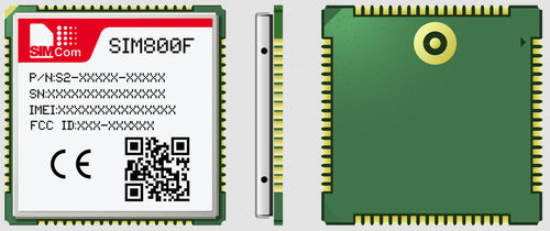 Módulo inalámbrico Bluetooth - SIM800F - SIMCom Wireless Solutions Ltd. - integrado / de datos / compacto