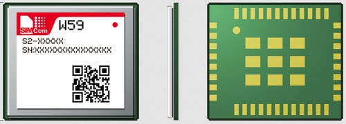 Módulo WIFI Bluetooth - W59 - SIMCom Wireless Solutions Ltd.
