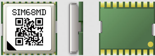 Módulo GNSS con antena activa - SIM68MD - SIMCom Wireless Solutions Ltd. - GPS / GLONASS / QZSS