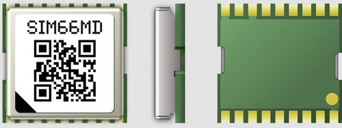 Módulo GNSS con antena activa - SIM66MD - SIMCom Wireless Solutions Ltd. - GPS / GLONASS / QZSS