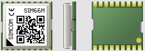 Módulo GNSS con antena activa - SIM66M - SIMCom Wireless Solutions Ltd. - GPS / GLONASS / GALILEO