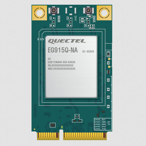 Módulo inalámbrico LTE - EG915Q-NA - Quectel - USB / de datos / 4G