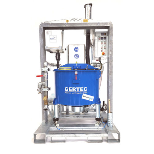 Mezcladora dinámica - CM-280-E-strong - GERTEC - vertical / batch / para obra de construcción