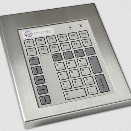 Teclado empotrable - CKS - de tecla mecánica / 42 teclas / industrial