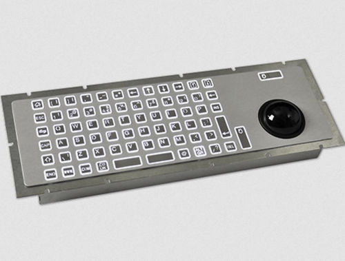 Teclado empotrable - CKS - de tecla mecánica / con trackball / industrial