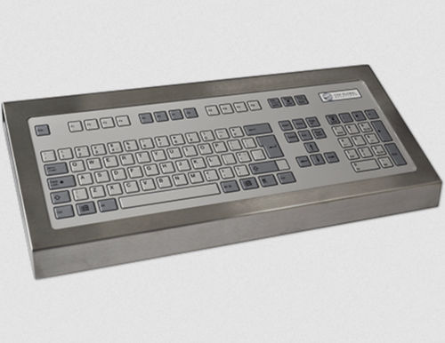 Teclado empotrable - CKS - de tecla mecánica / 128 teclas / industrial