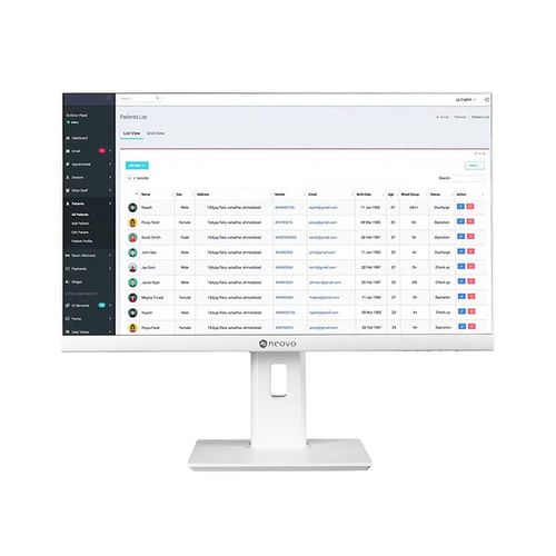 Monitor LCD - ME-2701  - neovo - multiusos / para el sector médico / de precisión