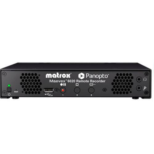 Registrador de vídeo - Maevex 6020 - Matrox Video - de tiempo / para red / en bastidor