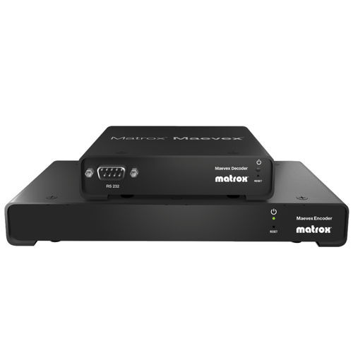 Descodificador codificador - Maevex 5100 - Matrox Video - IP / de audio / de vídeo
