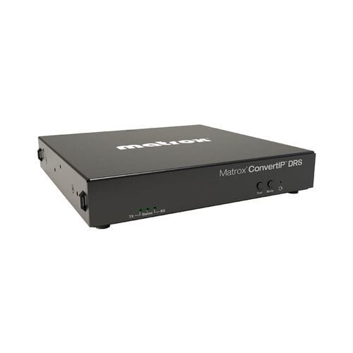 Receptor IP - ConvertIP DRS - Matrox Video - RS232 / Ethernet / compacto
