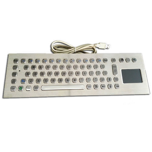 Teclado empotrable - KH-K68-382TP - Kehang Technology - contacto carbono / 68 teclas / con ratón integrado de 3 teclas